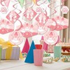 Big Dot of Happiness Tutu Cute Ballerina - Ballet Birthday Party or Baby Shower Hanging Decor - Party Decoration Swirls - Set of 40 - 2 of 4