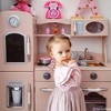 Teamson Kids Little Chef Westchester Retro Pretend Play Kitchen with Accessories, Ice Dispenser, Oven, Microwave, Refrigerator, Pink - 4 of 4