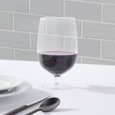 26oz Plastic Lancashire Wine Goblet - Threshold&#8482;