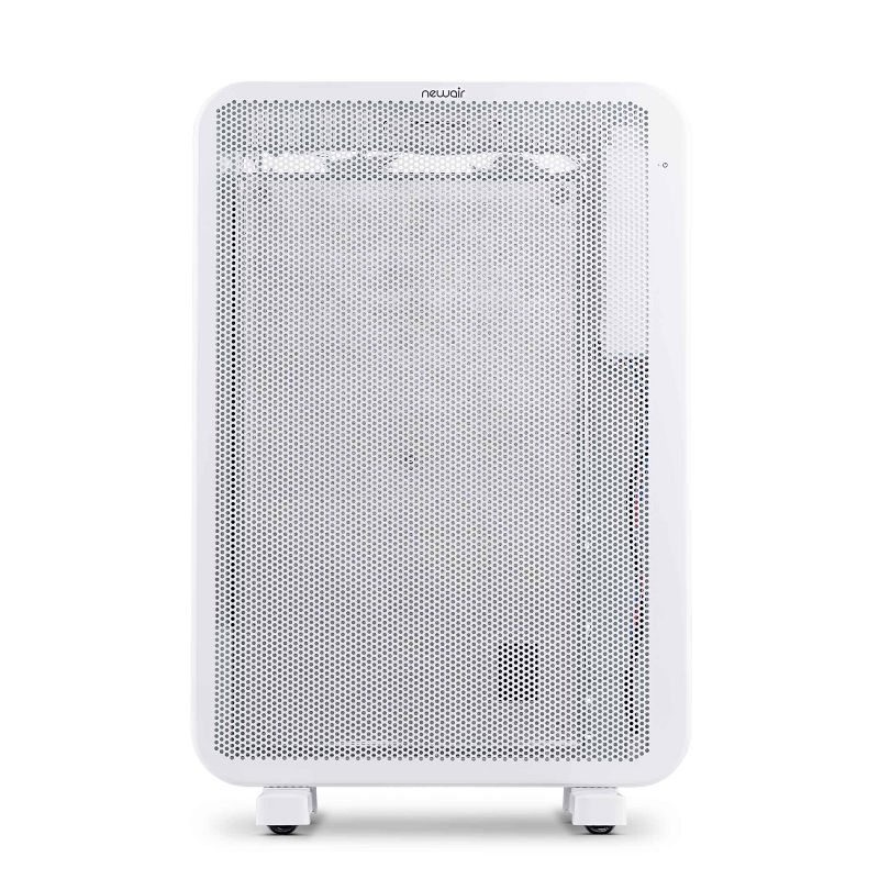 NewAir Diamond Heat 2-in-1 Portable Wall Mounted Mica Panel Heater White, 3 of 8