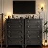Garvee 5 Drawer Dresser for Bedroom, 48" Tall Wood Dresser & Chests of Drawers, Modern TV Stand Chest Organizer for Living Room - 3 of 4
