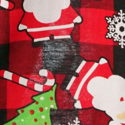 black - buffalo plaid christmas