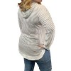 Women's Ribbed Stripe Hoodie - Hayden LA - 2 of 3
