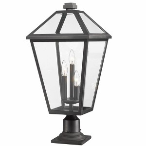 Z-Lite Talbot 3 - Light Lantern in  Black - 1 of 2