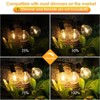 Itopfox 50Ft LED Outdoor String Lights with G40 Globe Bulbs, Dimmable Waterproof Hanging Lights for Patio, Warm White Shatterproof Bulbs Included - 4 of 4