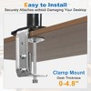 PAGED Monitor Arm for 17-32 inch Computer Screens,Adjustable Monitor Mount for 1 Monitor,Convenient Monitor Stand - 4 of 4