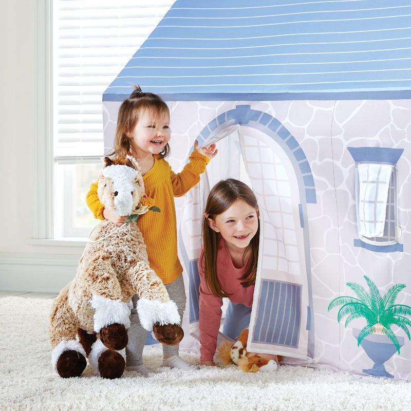 Martha Stewart Kids' Farmer's Stable Play Tent: Children's Large Indoor Playhouse for Playroom, Toddler Bedroom Tent for Pretend Play, 4 of 8