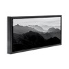 Stupell Industries Misty Sky Open Mountain Landscape Floating Frame Canvas Art, Black, 25" x 11" - 2 of 4
