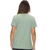 Felina Women's Slub Jersey V-Neck Tee | Short Sleeve T-Shirt - 2 of 2