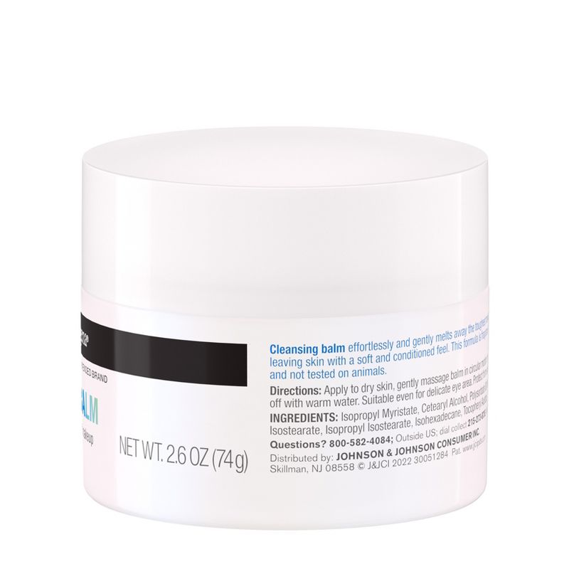 Neutrogena Makeup Melting Cleansing Balm - Fragrance Free - 2.6 oz, 6 of 10