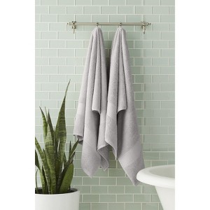 BrylaneHome BH Studio 2 Piece Bath Towel Set - 1 of 4