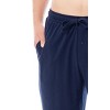 Rocky Mens' Balboa Movie Film Title Logo Character Sleep Pajama Pants Blue - 3 of 4