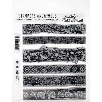 Tim Holtz Cling Stamps 7"X8.5"