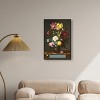 Art Remedy Ambrosius Bosschaert the Elder - Bouquet of Flower in a glass vase Classical vintage floral vase wall art Framed - 2 of 4