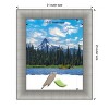 Amanti Art Elegant Brushed Pewter Picture Frame - 4 of 4