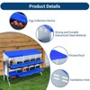 Chicken Nesting Box, Metal Nest Boxes for Chicken, Chicken Laying Box with Chicken Perch, Roll Away Nest Box for Chicken Coop - 4 of 4