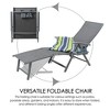 Kozyard Aluminum Foldable Reclining Lounge Chair, No Assembly Needed - 4 of 4