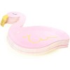 Blue Panda 48-Pack Tropical Flamingo Party Supplies, Pink Disposable Paper Plates, 9" - 3 of 4