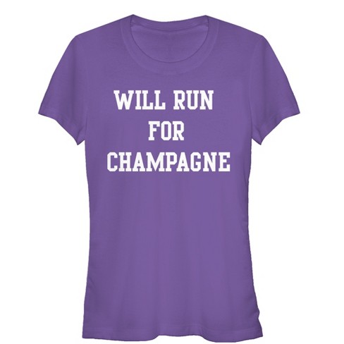 OMG Becky Purple Juniors Soft T-Shirt 