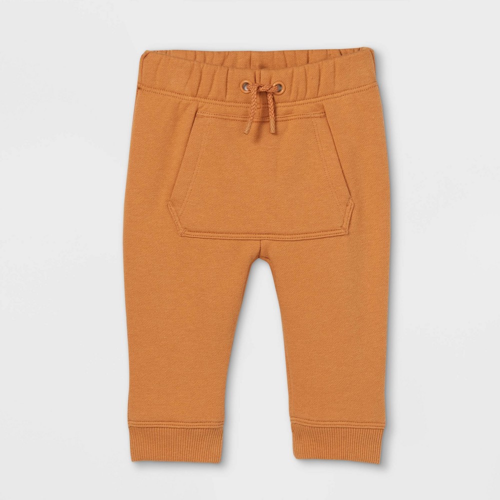 Toddler Knit Jogger Pants - Cat & Jack Brown 18M