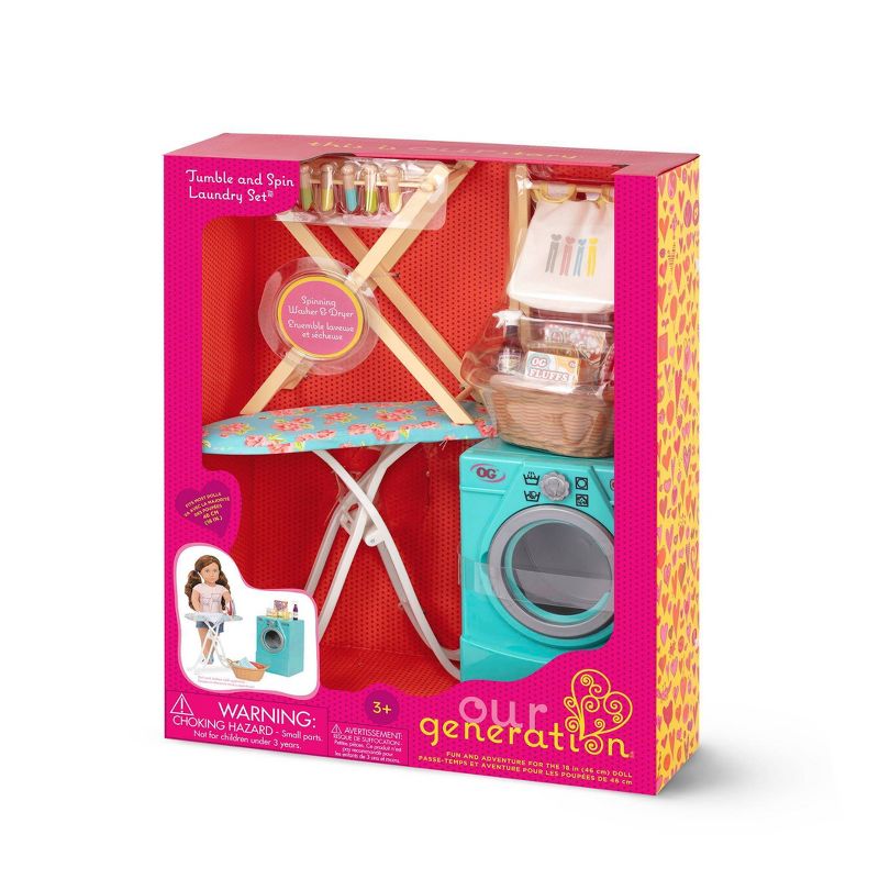 Our Generation Tumble &#38; Spin Laundry Set, 6 of 7