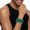 Ross-Simons Green Chalcedony Bead Jewelry Set: 5 Stretch Bracelets Size 7 - 2 of 4
