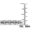 Men's West Coast Jewelry Stainless Steel Spiga Chain Necklace - 3 of 3