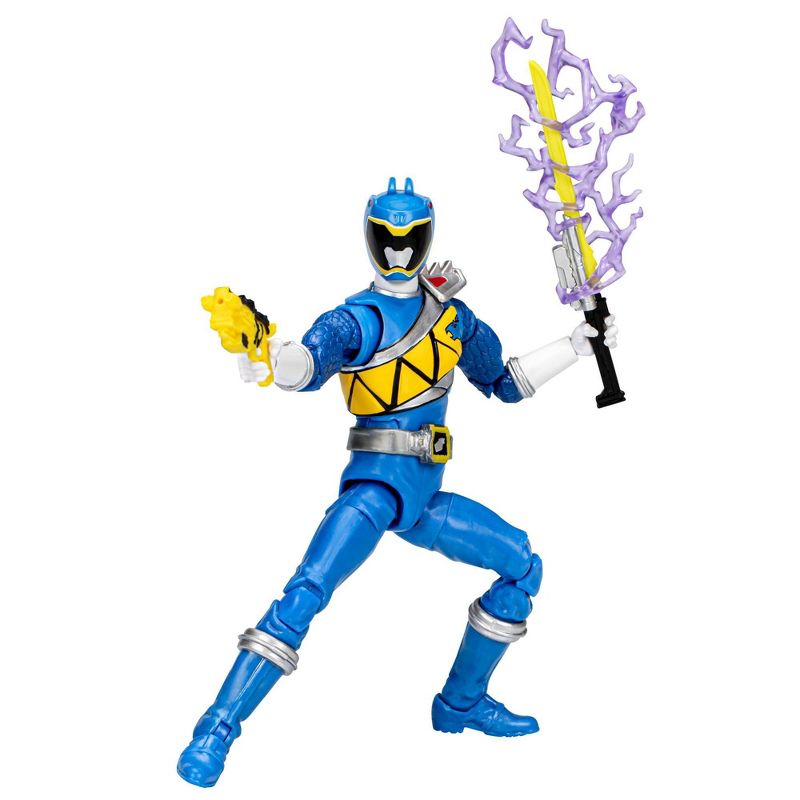 Hasbro Power Rangers Lightning Collection Dino Charge Blue Ranger Action Figure, 3 of 10