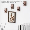 LunaLulinlk Original Wood Wall-Mounted Coat Hook – Heavy Duty, Multi-Functional for Home, Office, Living Room & Bathroom - 3 of 4
