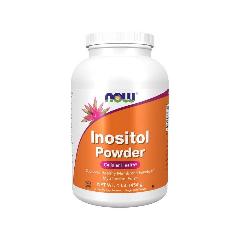 Now Foods 100% Pure Inositol Powder  -  1 lbs Powder, 1 of 4