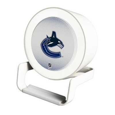Keyscaper Vancouver Canucks Linen Night Light Charger and Bluetooth Speaker