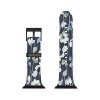 Ninola Design Watery Abstract Flowers Navy 42mm/44mm Black Apple Watch Band - Society6 - 3 of 3