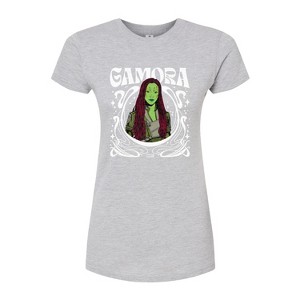 Women's - Marvel - Guardians of the Galaxy Gamora Art Nouveau Fitted Graphic T-Shirt - 1 of 3