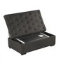Sapphtopaz Modern Ottoman Folding Sofa Bed Convertible Ottoman Sleeper with Memory Mattress and Button Tufting for Living Room, Entryway - 3 of 4