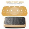 TopComfy Vibration Plate Whole Body Exercise with Adjustable Speed for Lymphatic Drainage Fat Burning Weight Loss Home Gym, Gold, 22.5"*16"*16" - 3 of 4