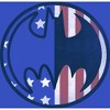 Batman Americana Logo Boy's Royal Blue T-shirt - 2 of 3