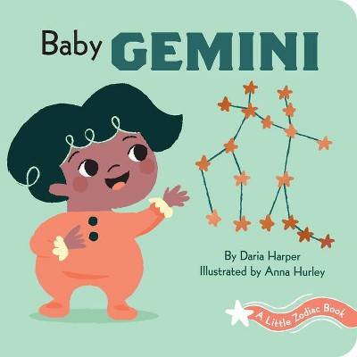 A Little Zodiac Book: Baby Gemini - by  Daria Harper (Board Book)