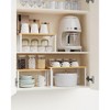 SONGMICS Cabinet Organizer Shelf, Set of 3 Kitchen Counter Shelves, Corner Shelves, Kitchen Storage - 4 of 4