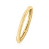 Ross-Simons 18kt Yellow Gold Roped Ring - 3 of 4