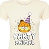 Women's - Garfield - Party Animal Fitted Graphic T-Shirt - 2 of 3