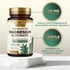 Magnesium (Glycinate) - Magnesium Supplement for Heart Health, Nerve, Muscle, Bone, and Sleep Support - 100% Chelated - 120 Capsules - 2 of 4