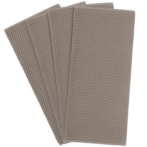 Piccocasa Waffle Weave Kitchen Towels 4 Packs 100% Cotton Soft Absorbent Quick  Drying Washing Dish Towels Beige 13 X 27 : Target