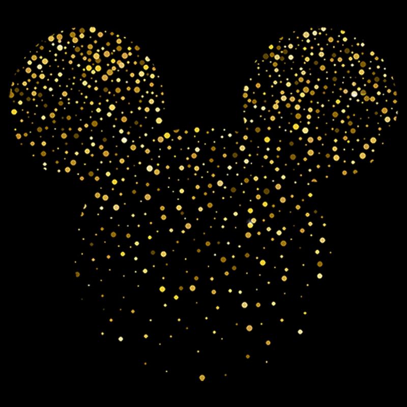 Men's Mickey & Friends Confetti Mickey Mouse Logo Sweatshirt, 2 of 5