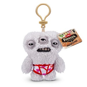 Fuggler Plush Clip-On Keyring -Annoyed Alien - 1 of 4