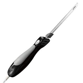 Hastings Home Electric Carving Knife with 8 Inch Serrated Blade