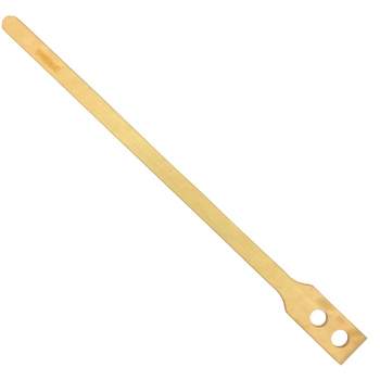 Bayou Classic 35.5 Inch Long Beech Wooden Handle 3.25 Inch Wide Stir Paddle with Beveled End and Mash Holes for Large Batch Cooking