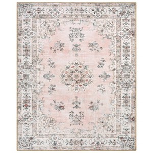 Lahome Loop Border Gradient Style Short Pile Velvet Rectangular Indoor Area Rug - 1 of 1