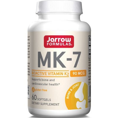 Jarrow Formulas, Inc. Mk-7 90 mcg 60 Softgels.