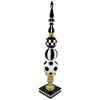 Northlight Commercial Size Ball Finial Christmas Decoration - 71.25" - Black and White - 3 of 4