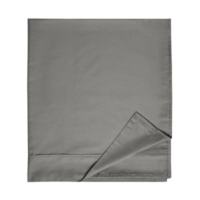 Pure 100% Cotton 400 Thread Count Flat Bed Sheet |Top Sheet Only| Sateen Weave Bedsheet by California Design Den
